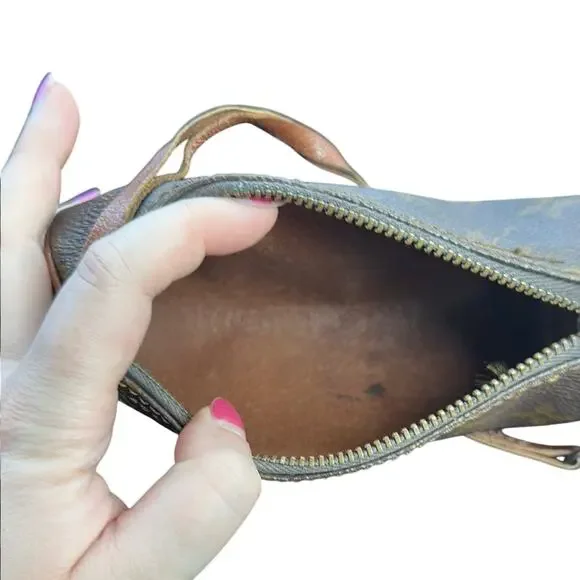 Louis Vuitton Brown Mini Papillon with Strap - Picture 9 of 11